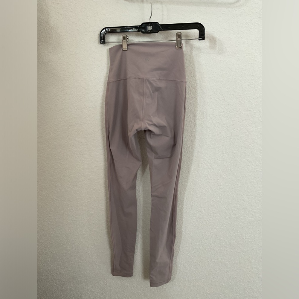 Lululemon purple high rise leggings size 2